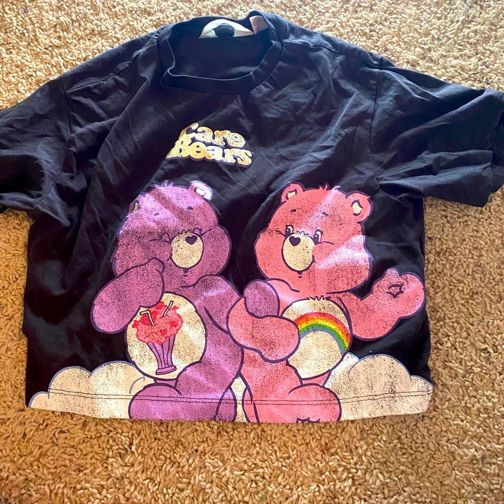 H&M care bears crop top